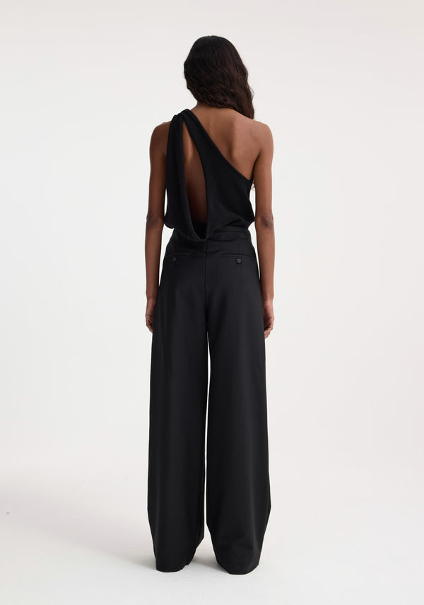 Róhe Relaxed Drawstring Trousers | Black