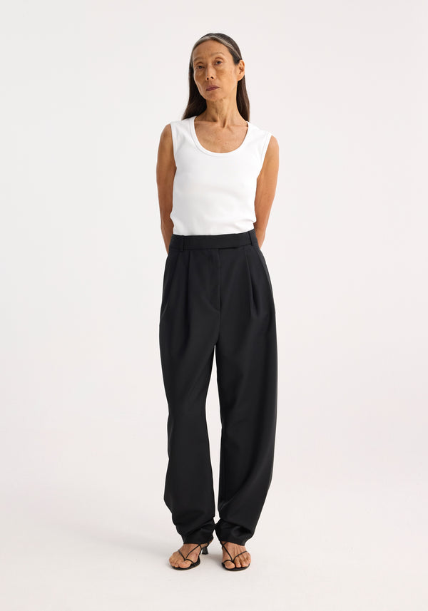 róhe rib tank top | optic white