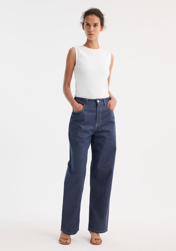 róhe signature baggy fit raw denim | raw denim