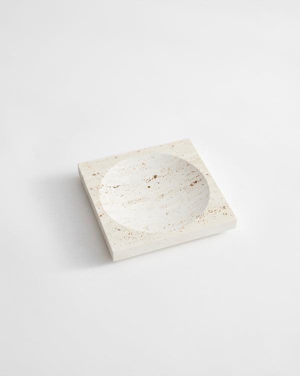 Róhe Small Tray | Travertine