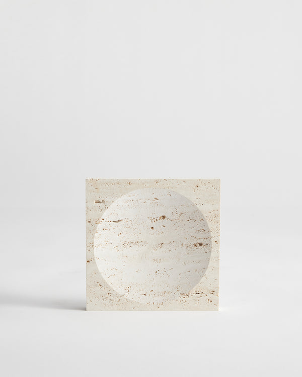Róhe Small Tray | Travertine