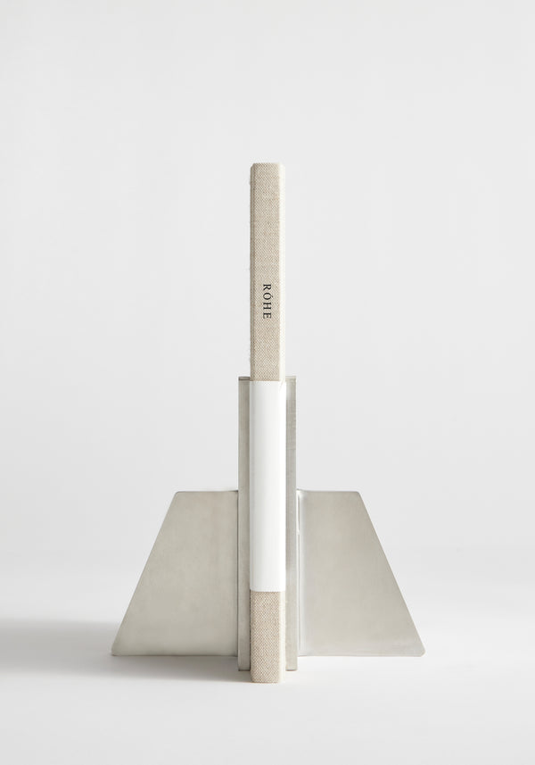 Róhe Stainless Steel Bookends | Stainless Steel