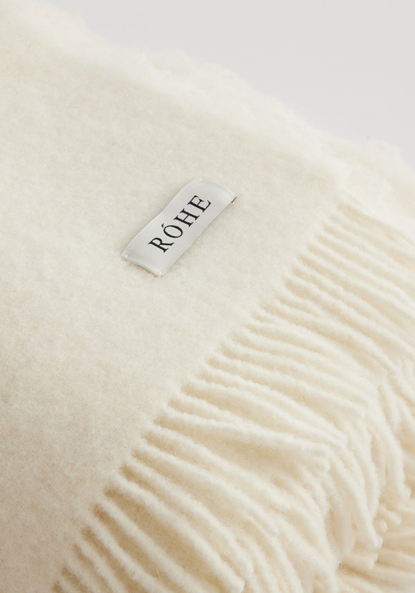 Róhe Wool Blanket | Cream