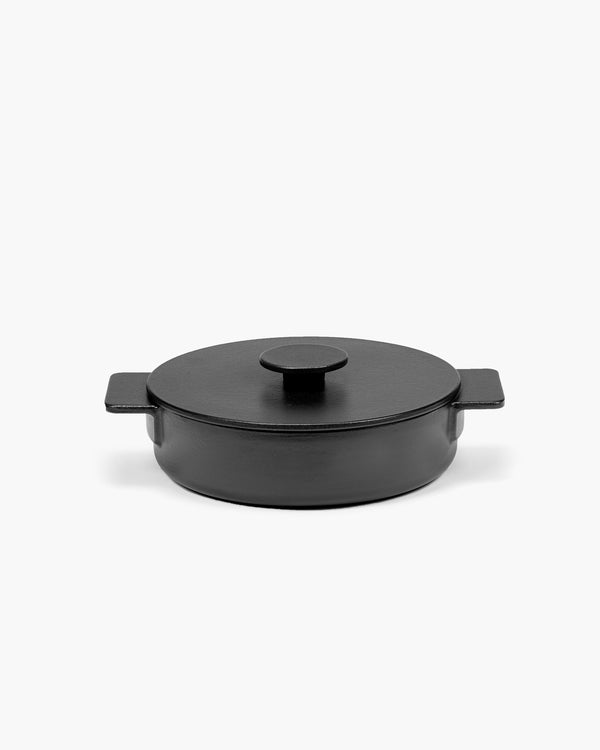 roos van de velde Casserole M cast iron black Surface