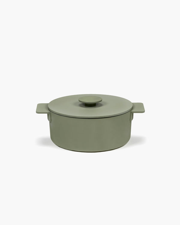 roos van de velde Cooking pot S cast iron camogreen Surface