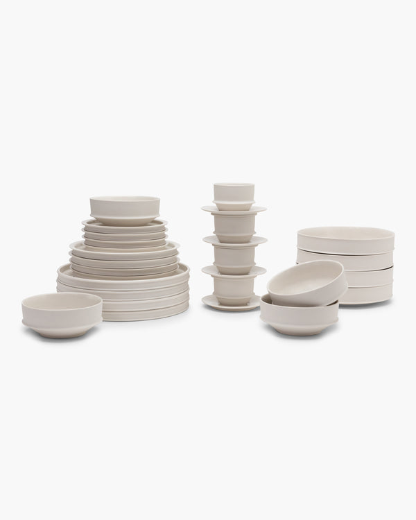 roos van de velde Full set 28 pieces alabaster dune