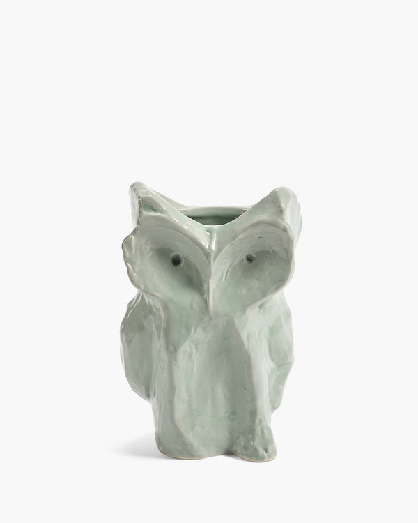 roos van de velde Owl vase S light blue After Midnight