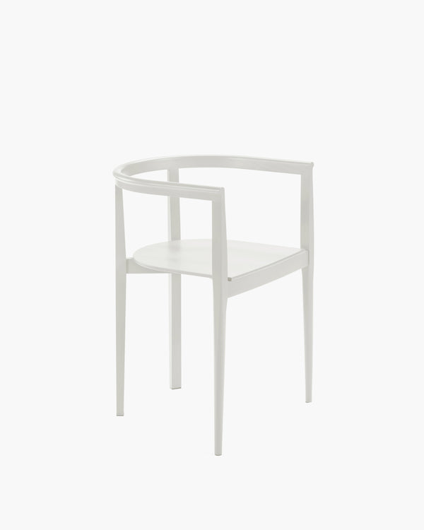 roos van de velde Chair beech off-white Elé