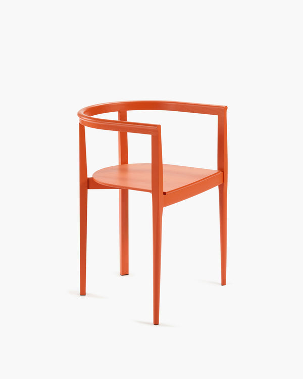 roos van de velde Chair beech orange Elé