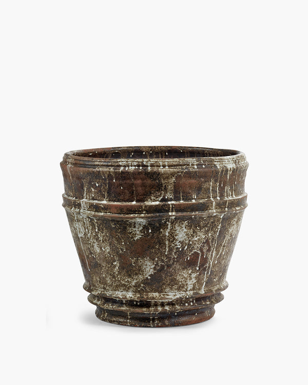 roos van de velde Planter 01 L white/brown Mesa