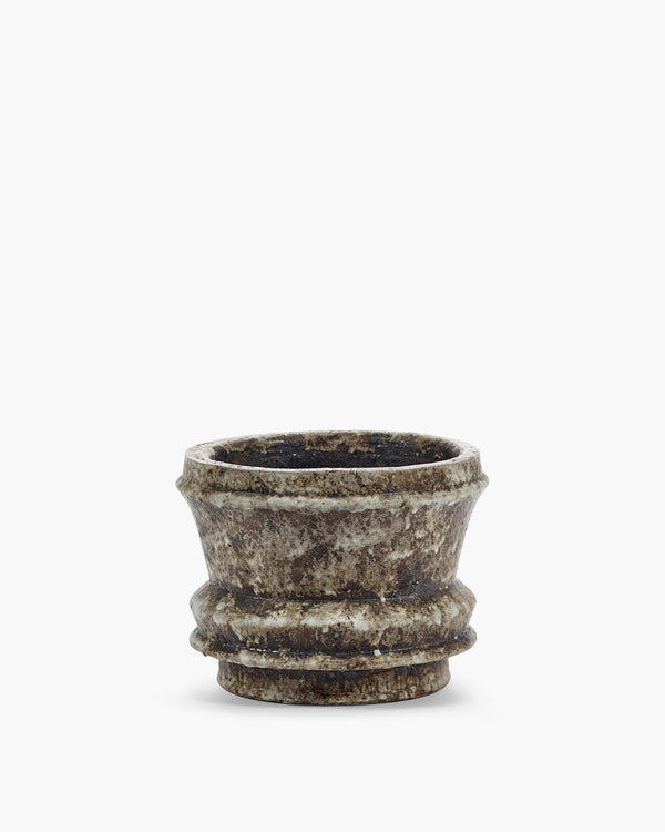 roos van de velde Planter 01 S white/brown Mesa