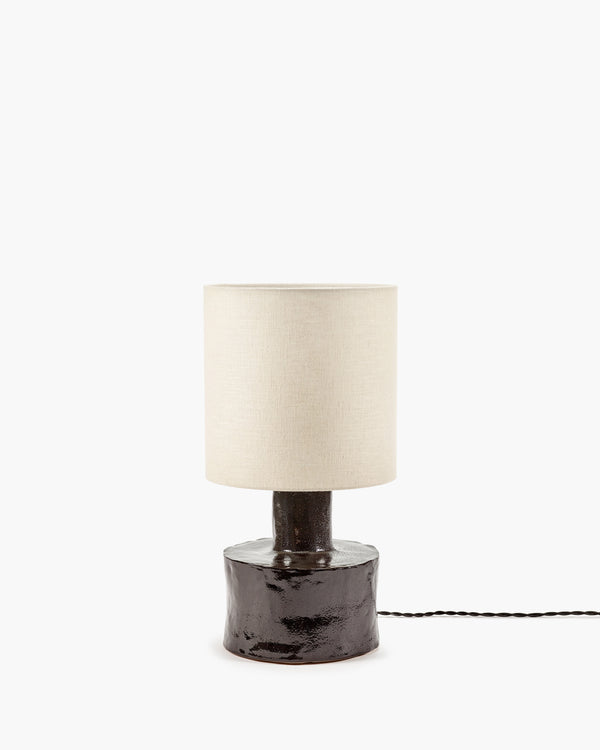 roos van de velde Table lamp black - beige Catherine