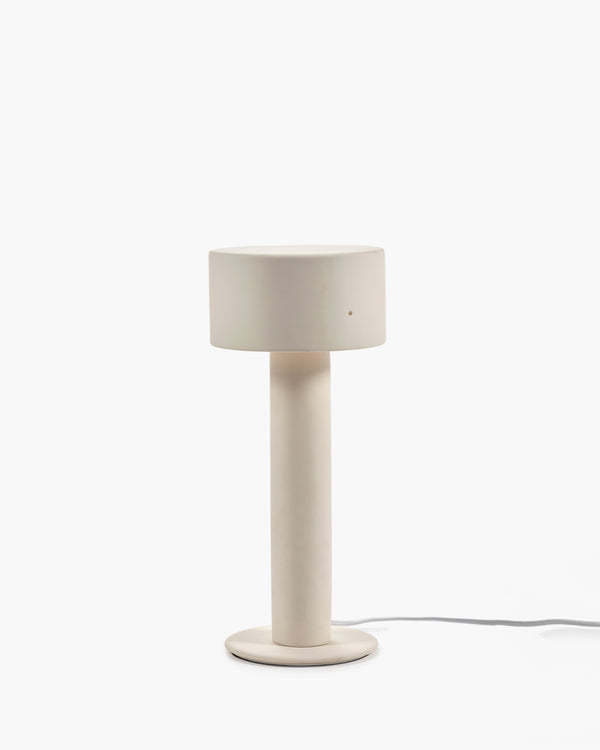 roos van de velde Table lamp beige Clara 02 Terres de rêves