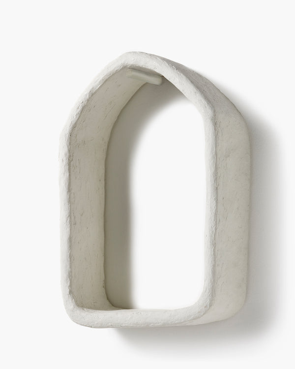 roos van de velde Wall niche white paper mache Earth