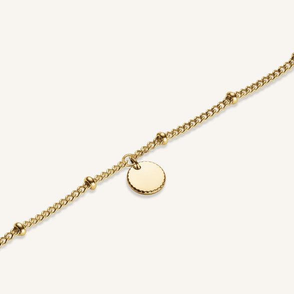 Rosefield 1 Round Bracelet Goudkleurig