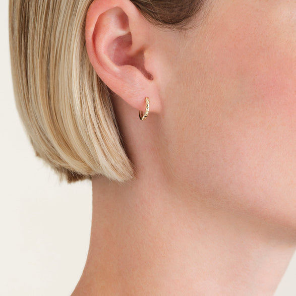 Rosefield Bead Huggies