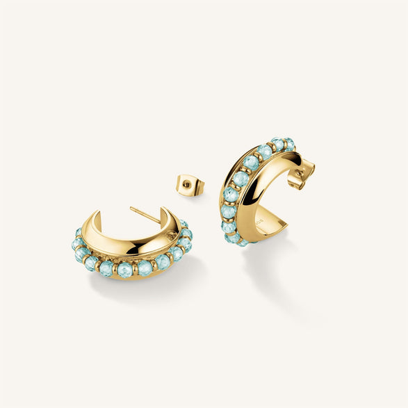 Rosefield Beads Hoop Blue