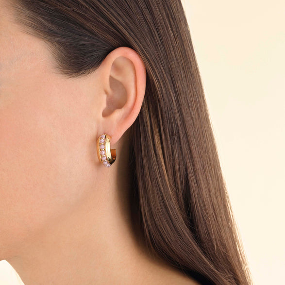 Rosefield Beads Hoop Pink