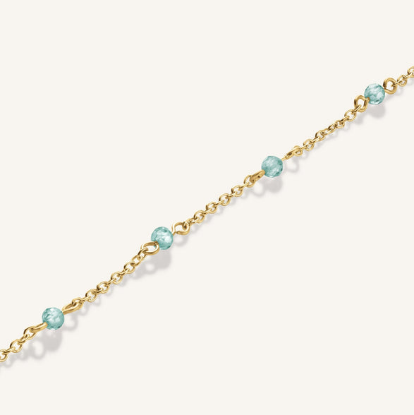 Rosefield Blue Stone Bracelet