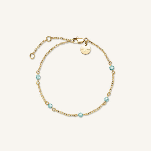 Rosefield Blue Stone Bracelet
