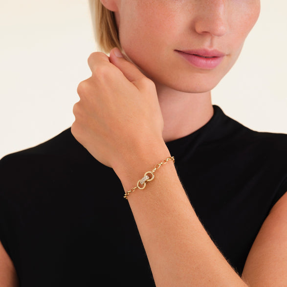 Rosefield Bow Studs Bracelet