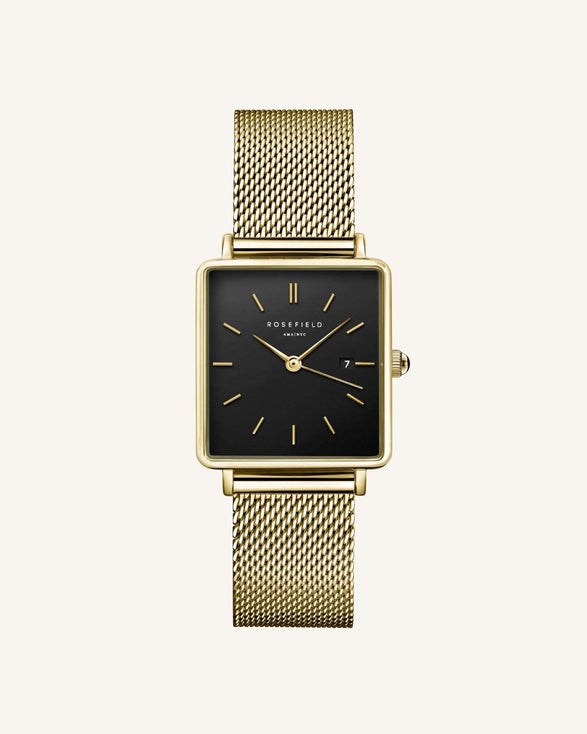 rosefield Boxy Black Mesh