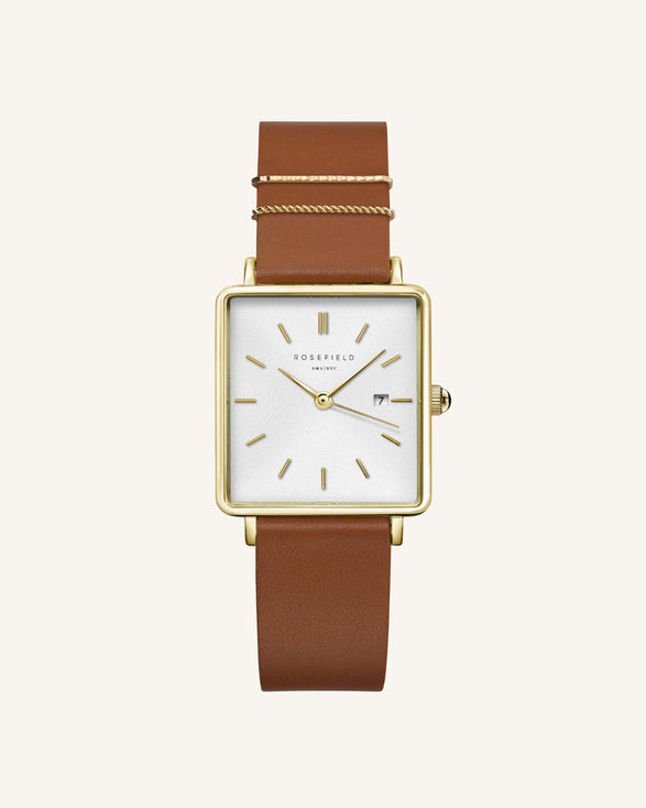 rosefield Boxy Cognac