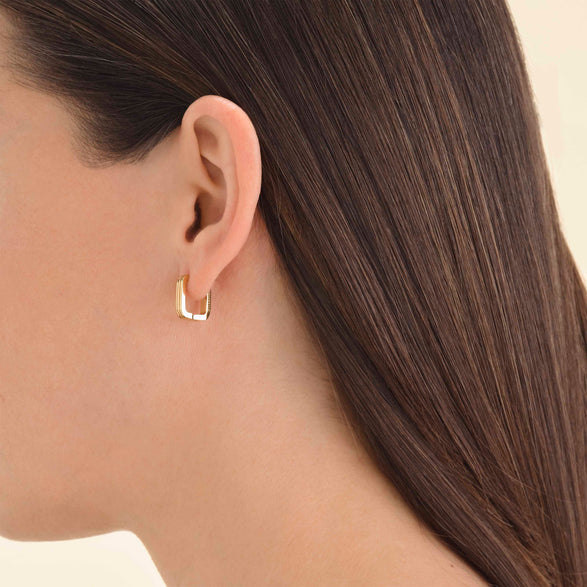 Rosefield Boxy Huggies Goudkleurig