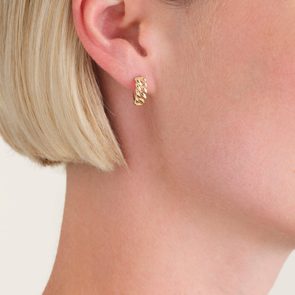 Rosefield Chain Hoops