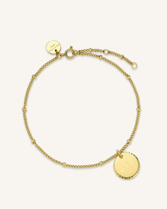 rosefield Coin Bracelet Goudkleurig