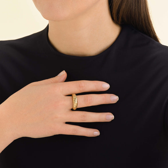 Rosefield Croissant Ring