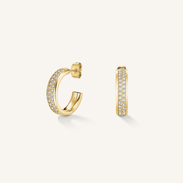 rosefield Crystal Hoops