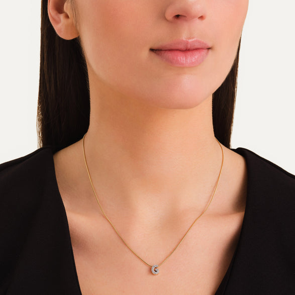 Rosefield Crystal Letter G Necklace