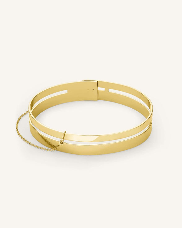 rosefield Double Bar Bangle