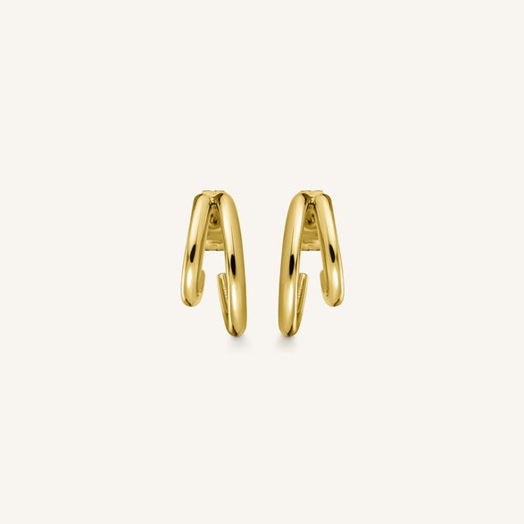 Rosefield Double Hoop