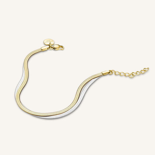 Rosefield Duo Snake Bracelet