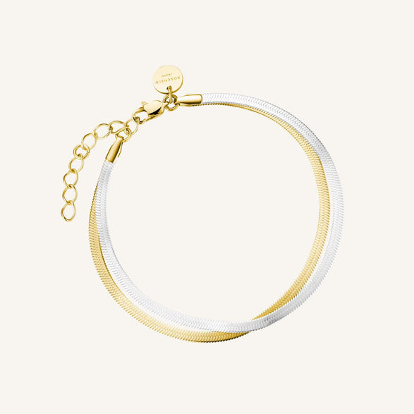 Rosefield Duo Snake Bracelet