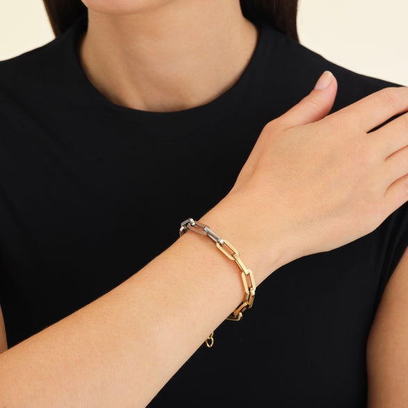 Rosefield Duotone Chain Bracelet