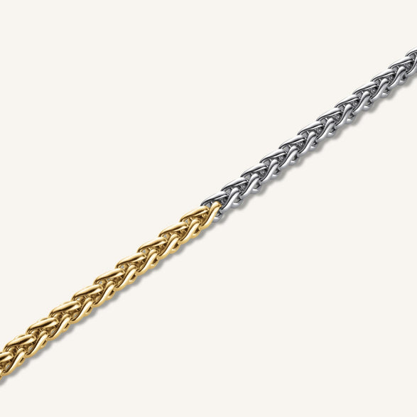 Rosefield Duotone Herringbone Bracelet