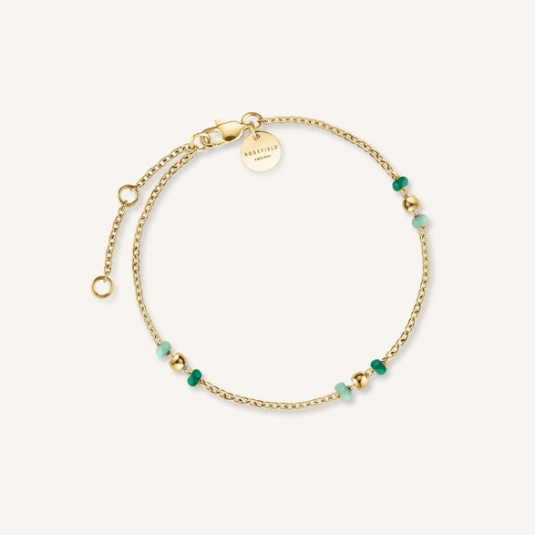 rosefield Emerald Dotted Bracelet