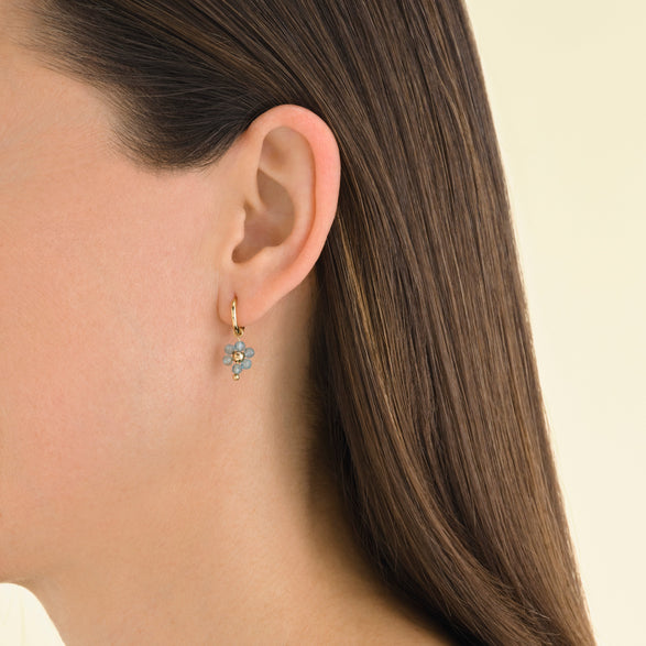 Rosefield Flower Hoop Blue