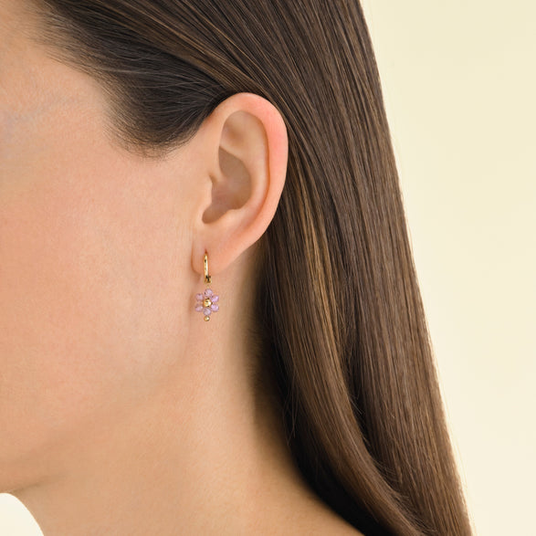 Rosefield Flower Hoop Pink