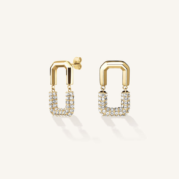 rosefield Half Studs Earrings