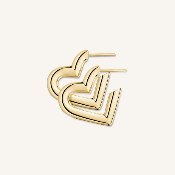 Rosefield Heart Hoops