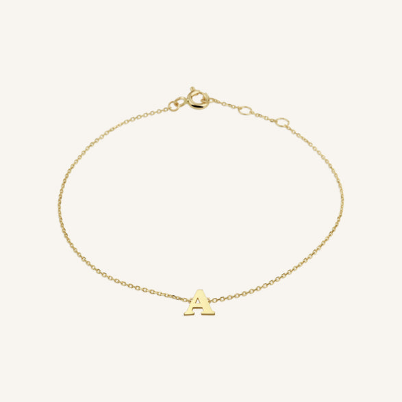 rosefield Initial Bracelet A