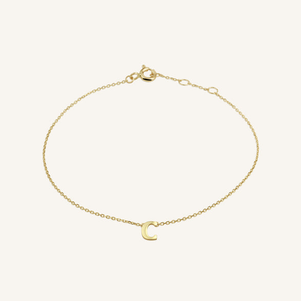 rosefield Initial Bracelet C