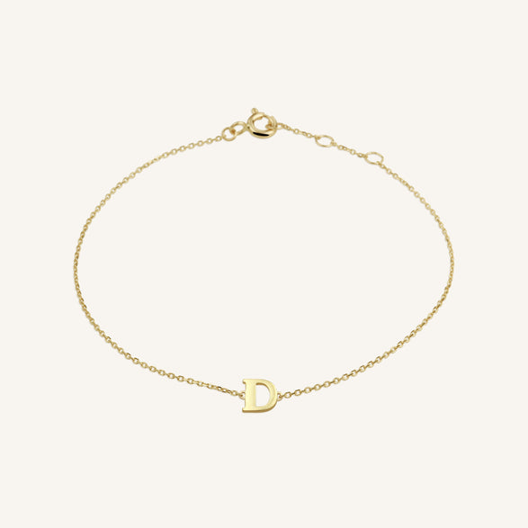 rosefield Initial Bracelet D