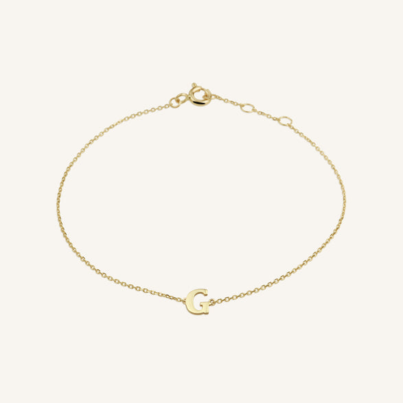 rosefield Initial Bracelet G