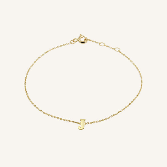 rosefield Initial Bracelet J