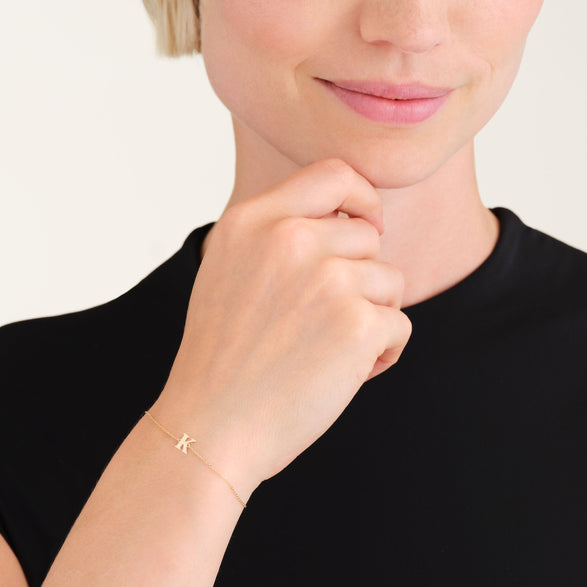 Rosefield Initial Bracelet K